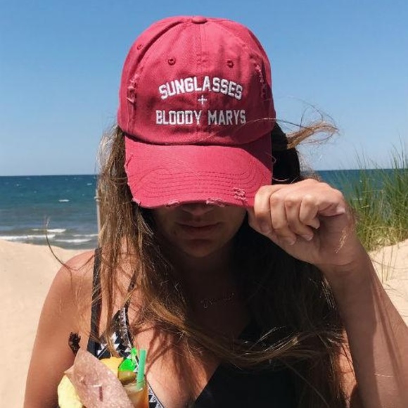 From Phoenix with Love Accessories - 'Sunglasses + Bloody Marys' Baseball Hat